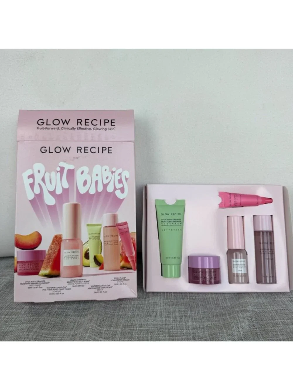 NEW GLOW RECIPE FRUIT BABIES 5-PIECE SKINCARE GIFT SET